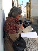 Imagem da leitura de textos de Mário Dionísio