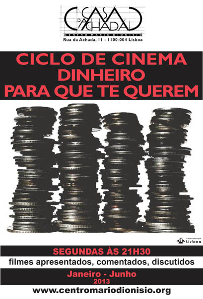 Cartaz Ciclo Cinema: Literatura e Cinema